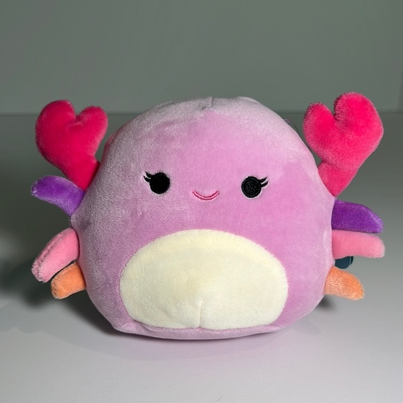 Squishmallows Cailey the Crab Stuffed Plush 5" - Picture 9 of 9